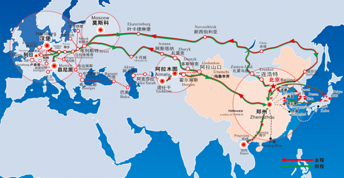 Frete de trilho da CORRENTE DE RELÓGIO de DDP de China à Suécia 1 de França do Polônia de Alemanha Áustria